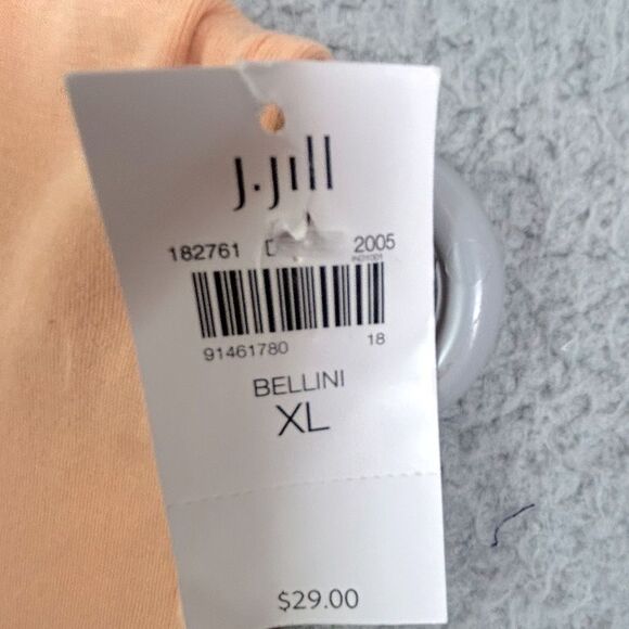 J Jill women’s Peach Sleeveless Top size XL - Picture 7 of 11
